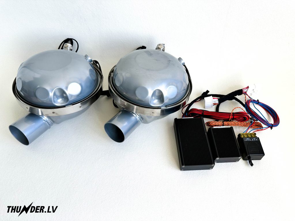 Thunder electronic exhaust system on a BMW X5 E70